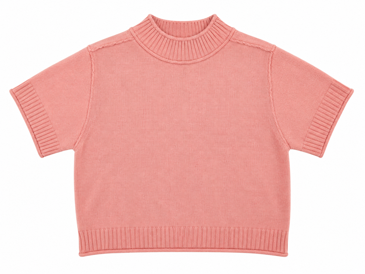 Mark Blossom Short Sleeve Sweater