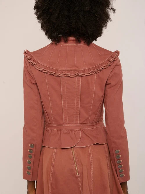 Love the Label Isabella Jacket in Copper Brown