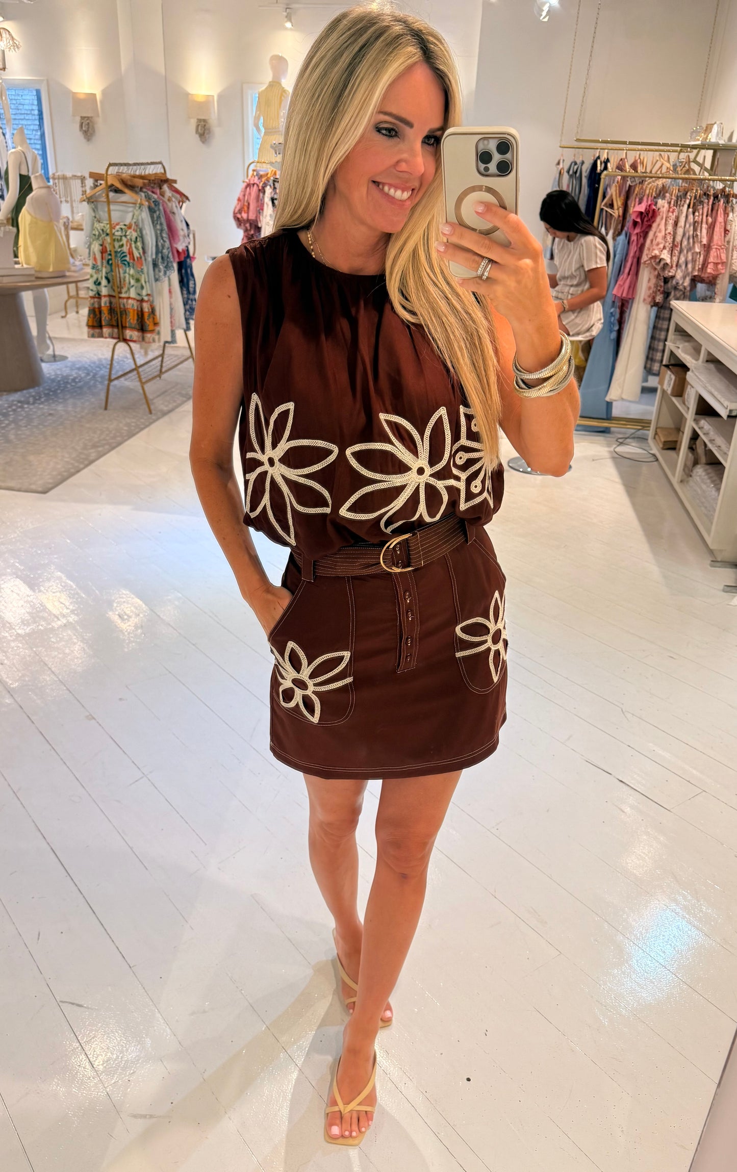 Ciebon Nellie Cutwork Embroidered Set