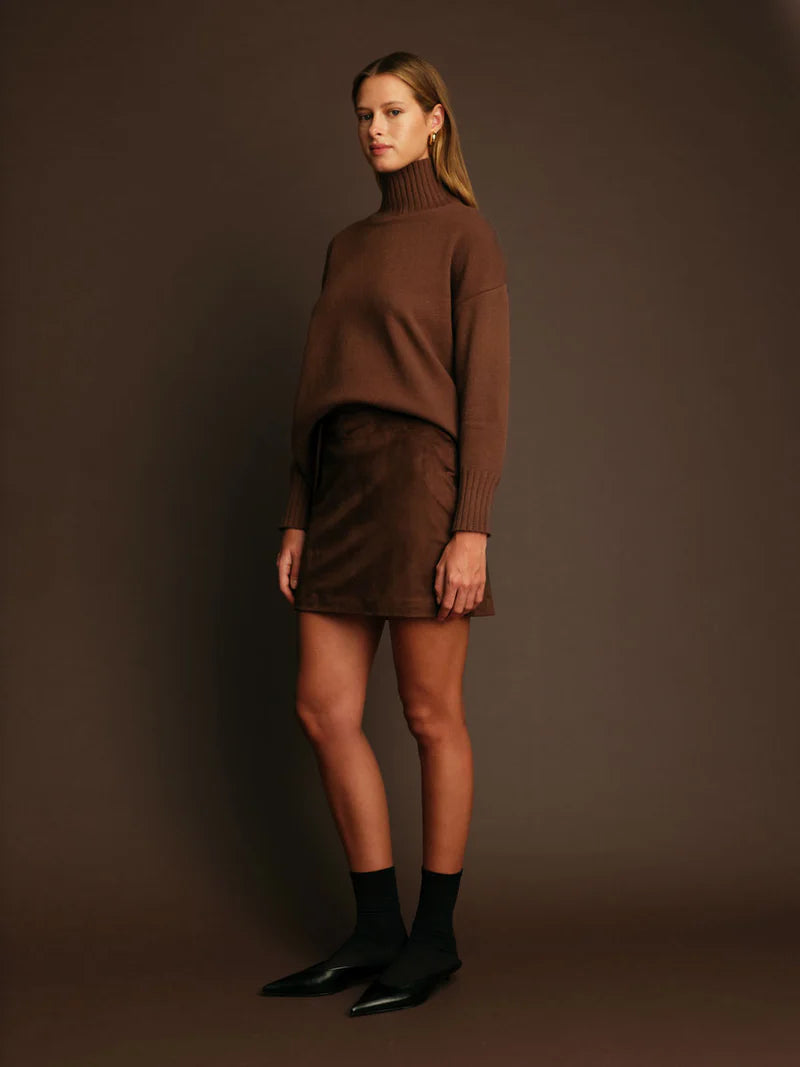 DELUC Peter Turtleneck Sweater in Ecru