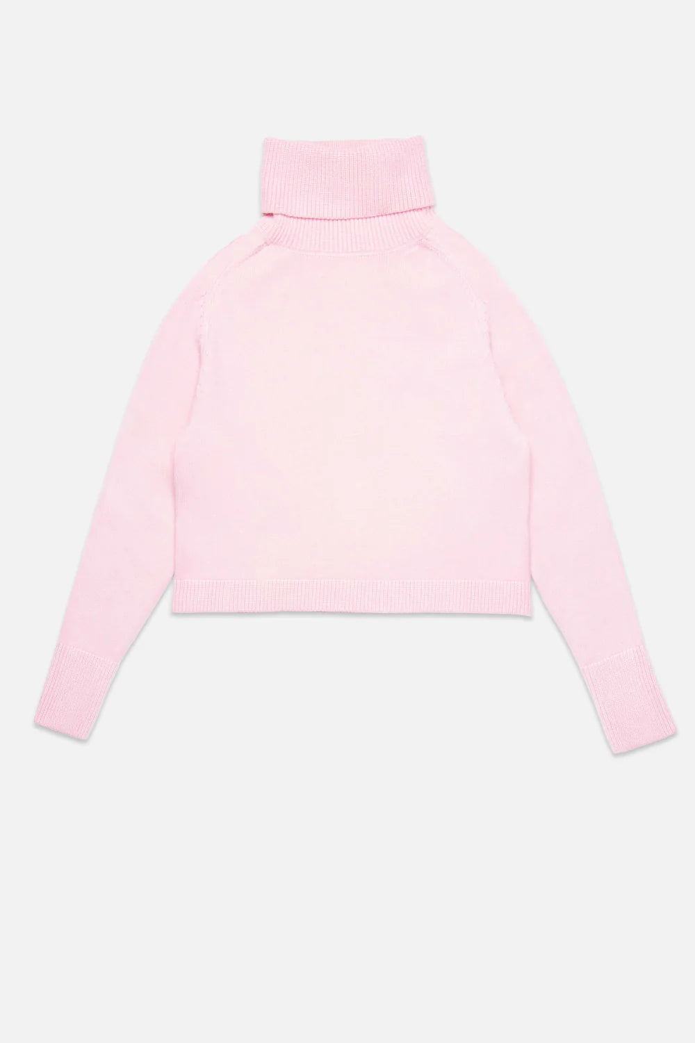 DELUC Pugliese Turtleneck Sweater in Light Grey or Pink