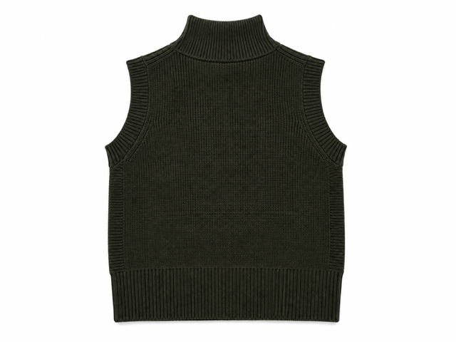 THML Ashton Green Turtleneck Vest