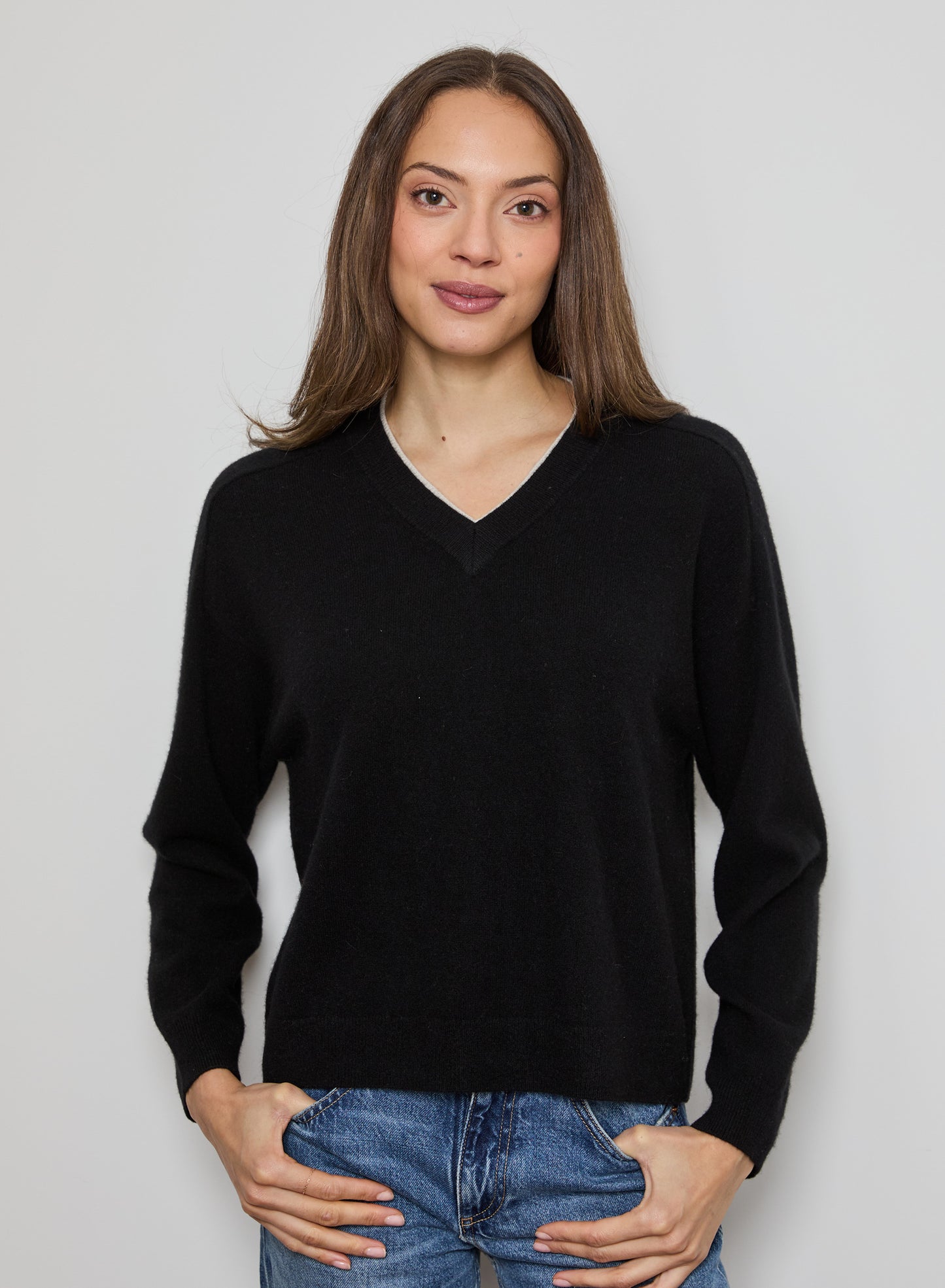 DH V Neck Sweater