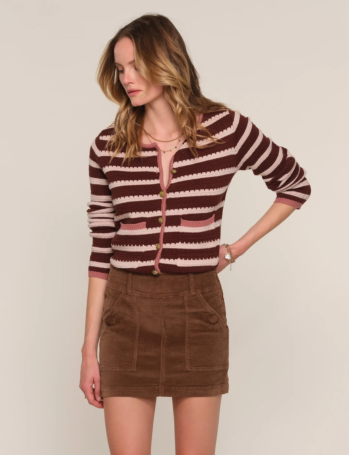 Heartloom Bree Skirt in Espresso