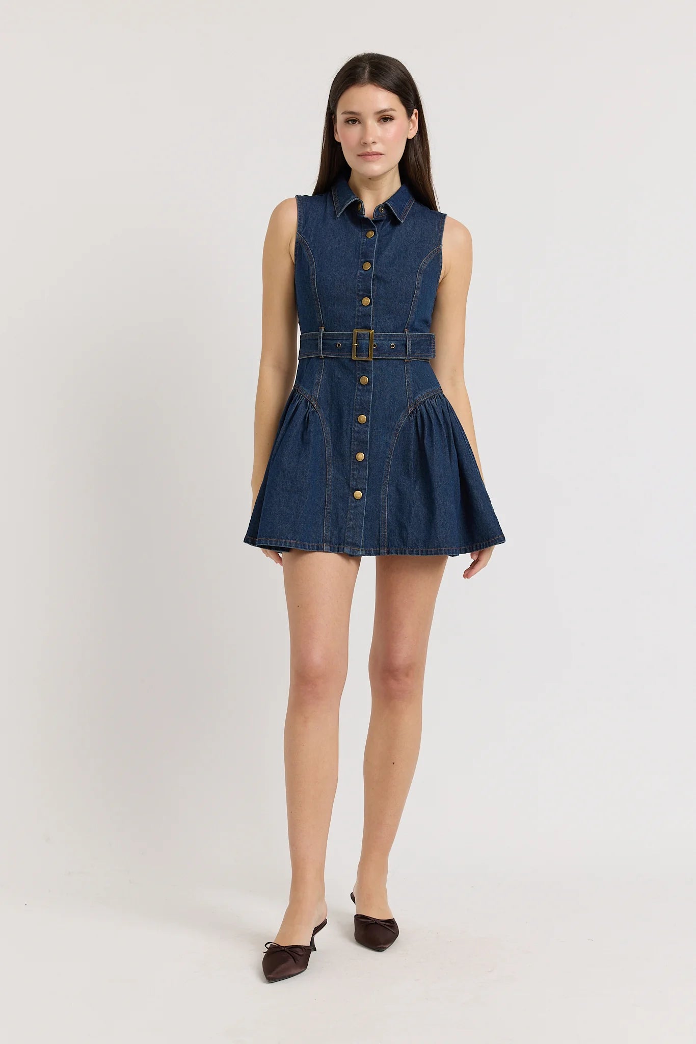 En Saison Paige Mini Belt Dress