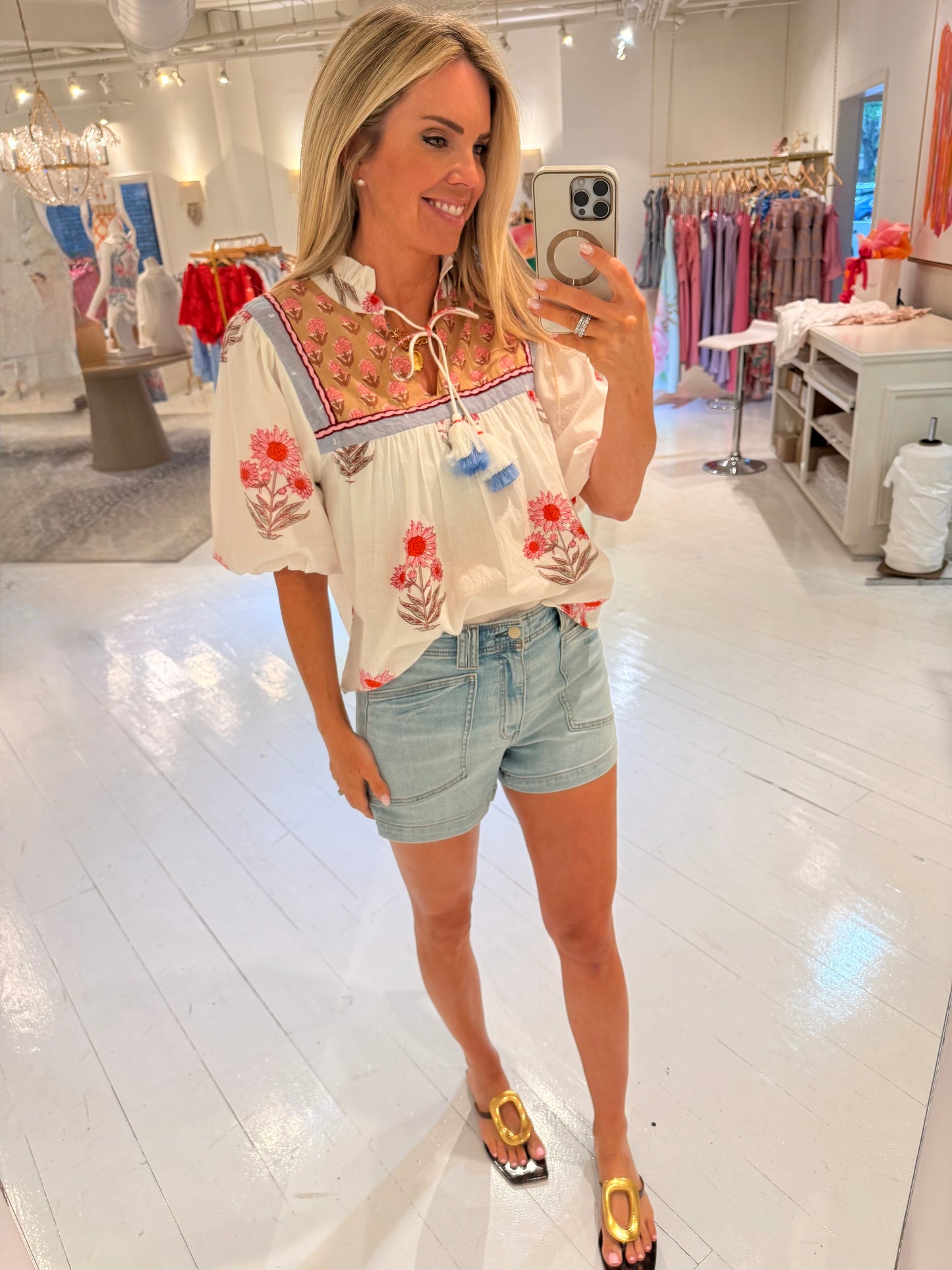 THML Rowan Floral Top