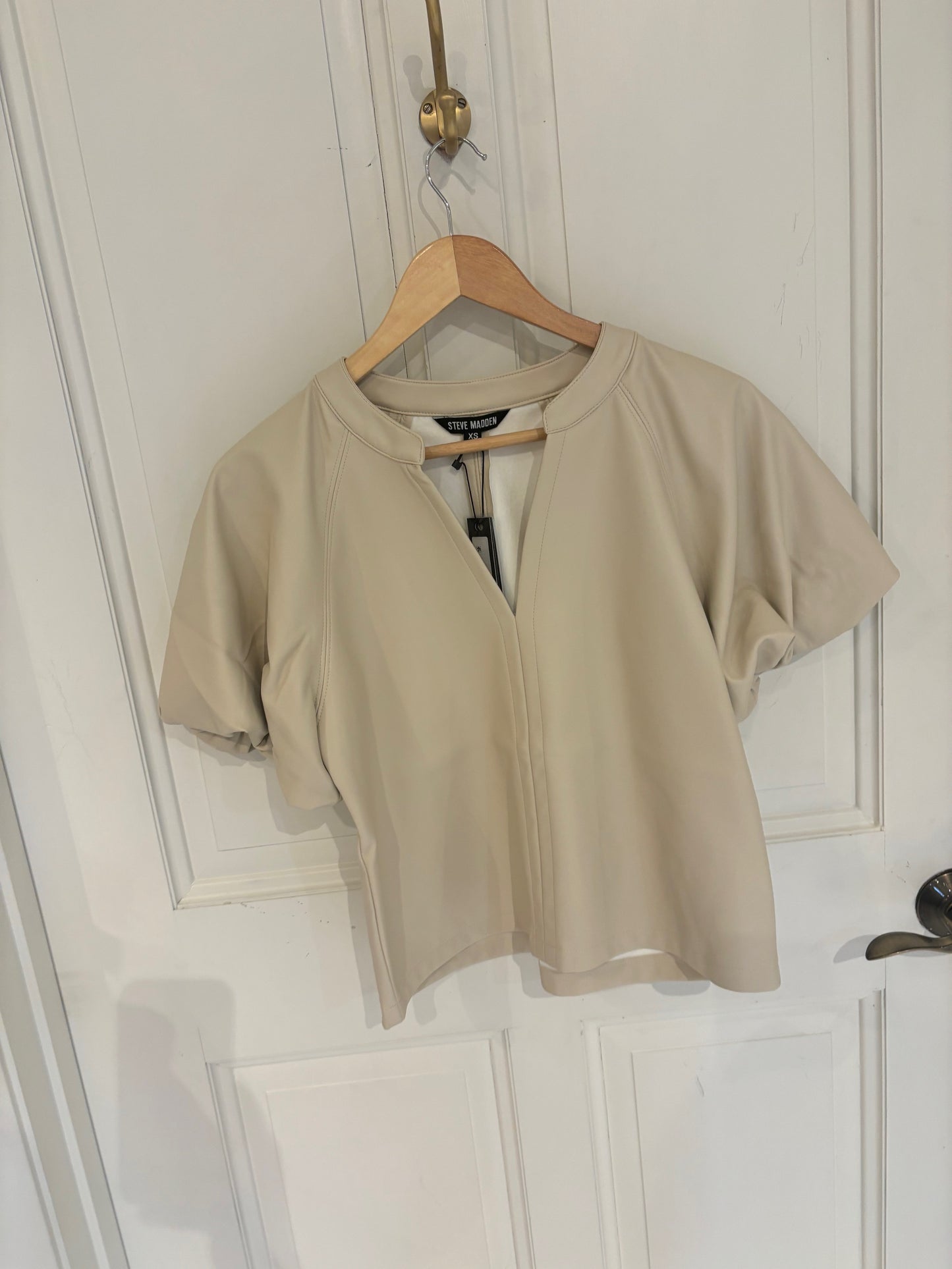 Steve Madden Ceclia Top in Bone