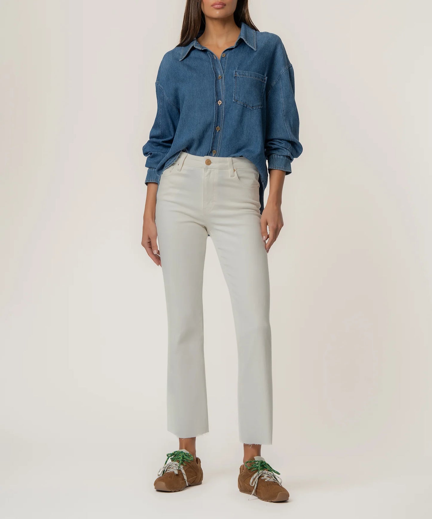 Kelsey High Rise Ankle Flare