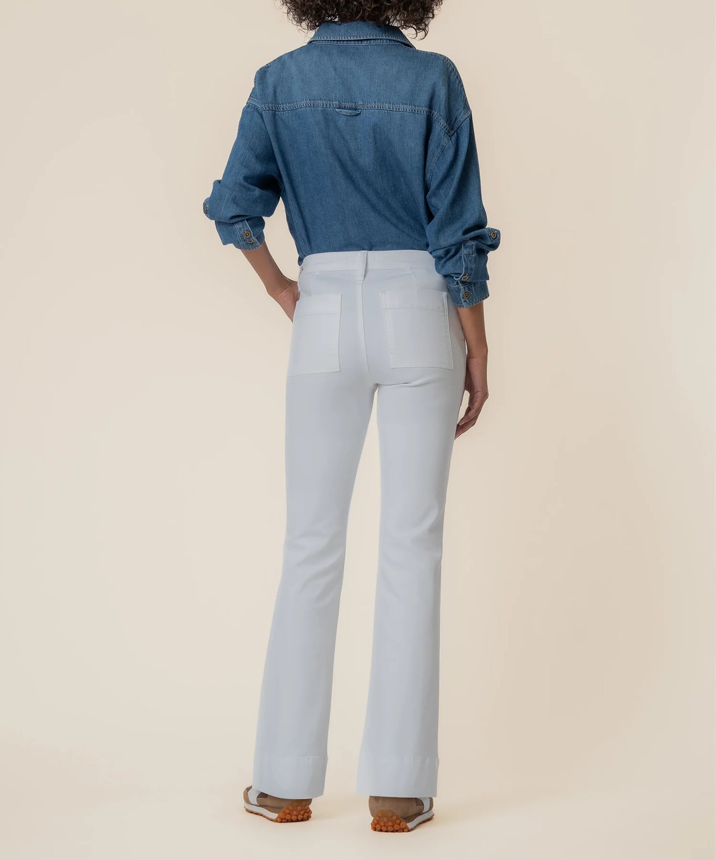 Stella High Rise Fab Ab Flare Jean