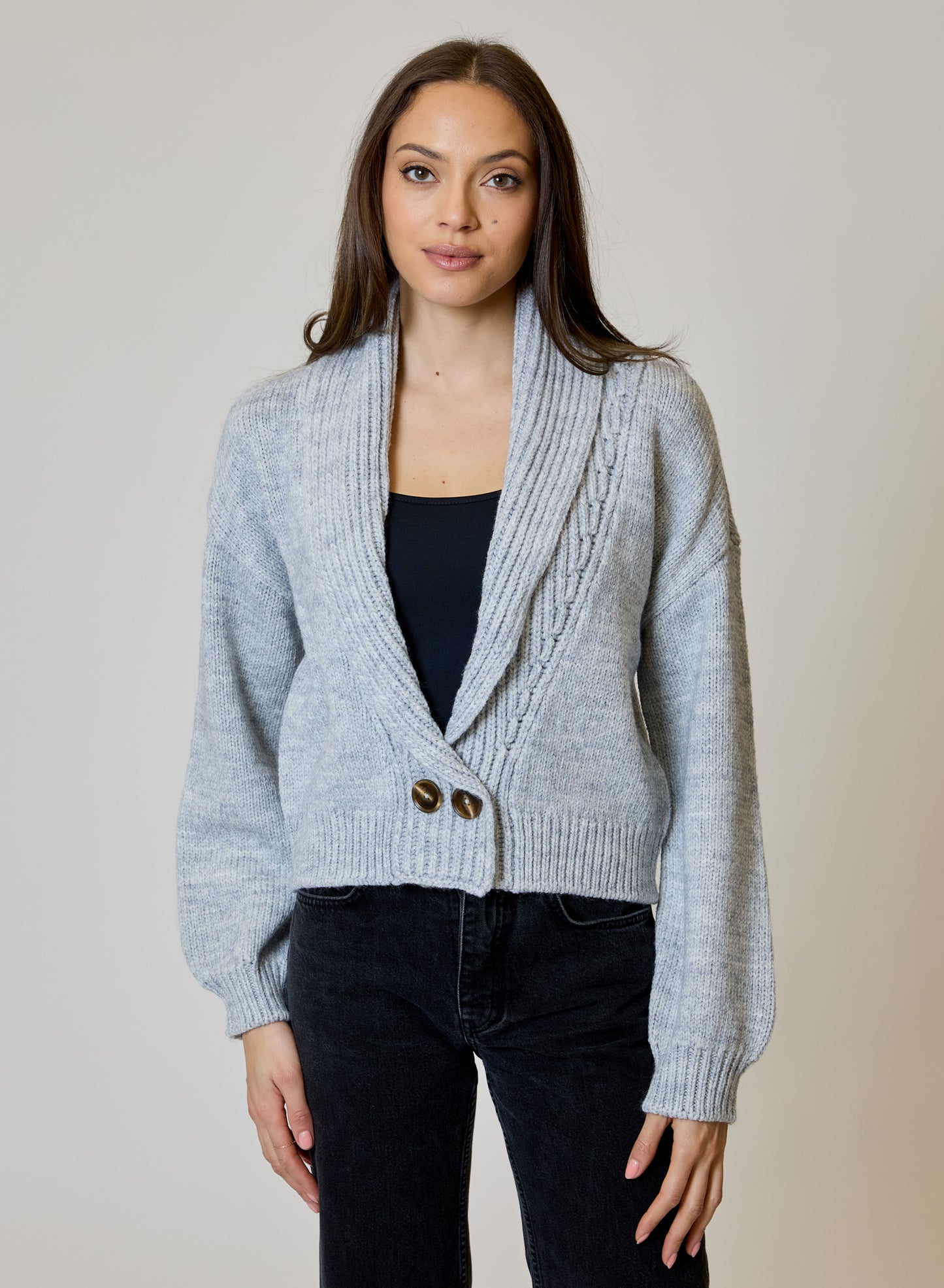 DH Shawl Collar Cardi Sweater