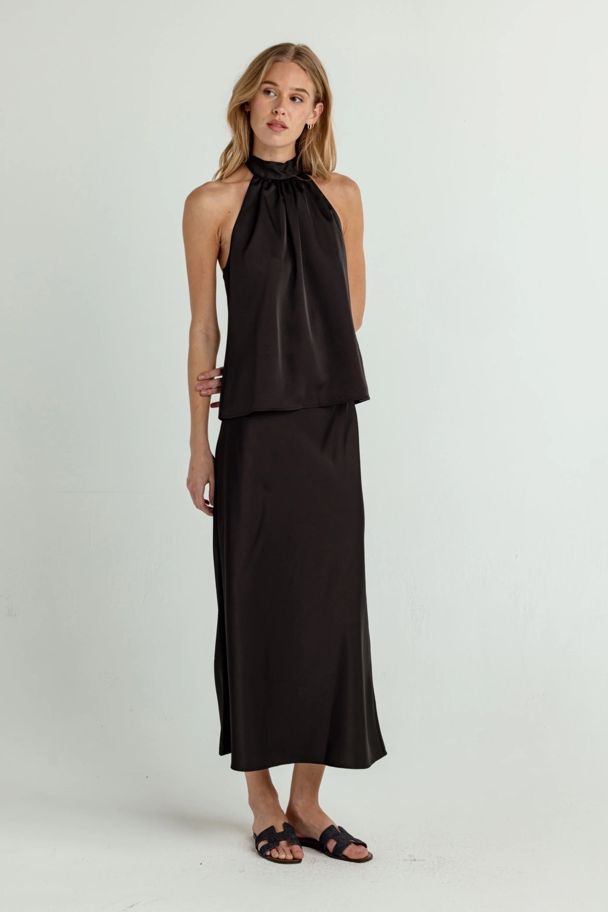 Sundays Lillie Skirt in Black