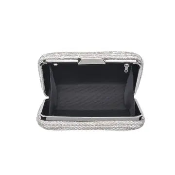 Shireen Evening Bag in Silver