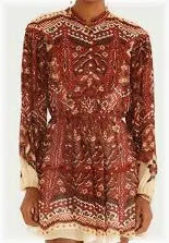 Farm Rio Ainika Pineapple Sand Dress