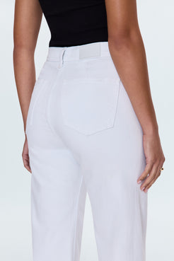 Pistola Penny High Rise Wide Leg Jean - Blizzard