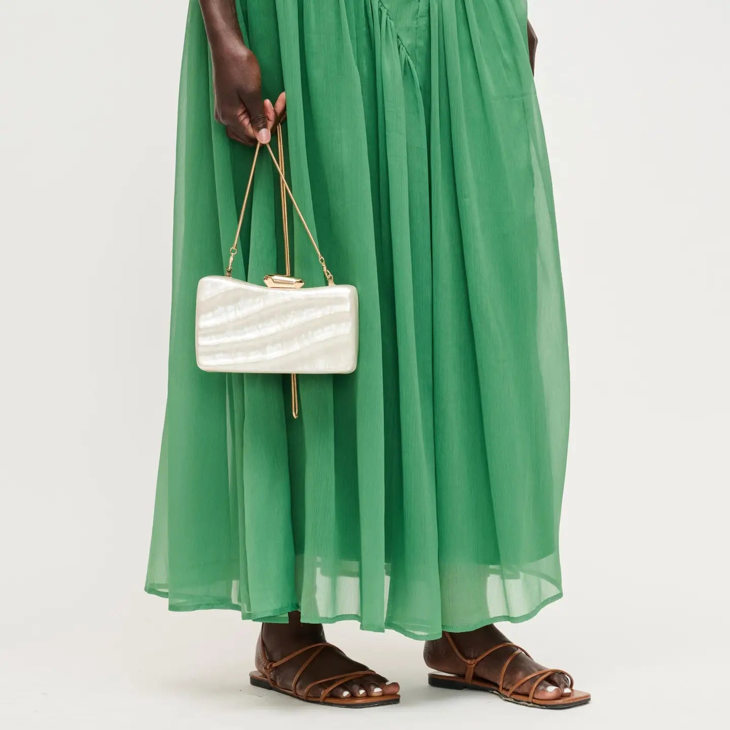 Oaklynn Evening Bag in Ivory