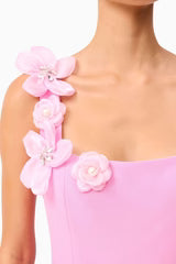 Elliat Chantelle Midi Dress in Pink