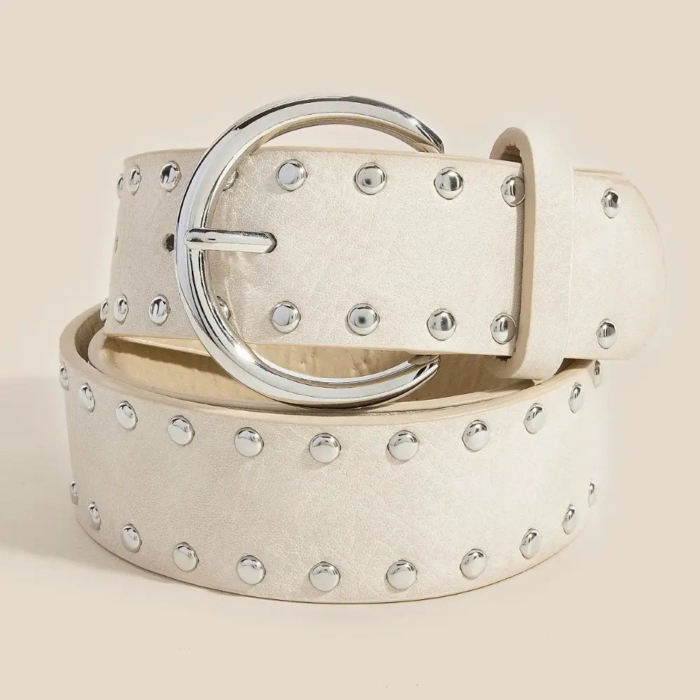 Ross metallic Studded Belt