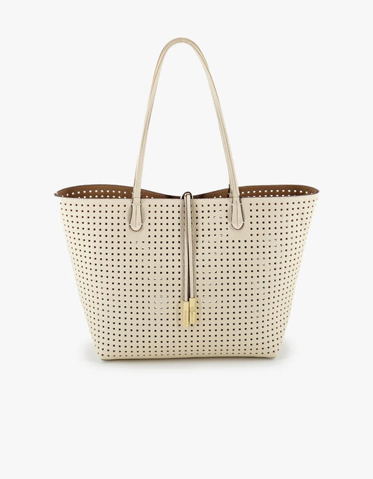 Remi/Reed Departure Tote Cream/Taupe