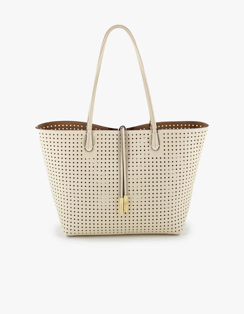 Remi/Reed Departure Tote Cream/Taupe