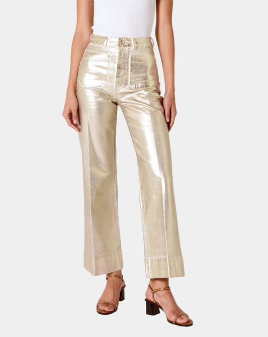 Rolla's Sailor Jean in Gold Foil