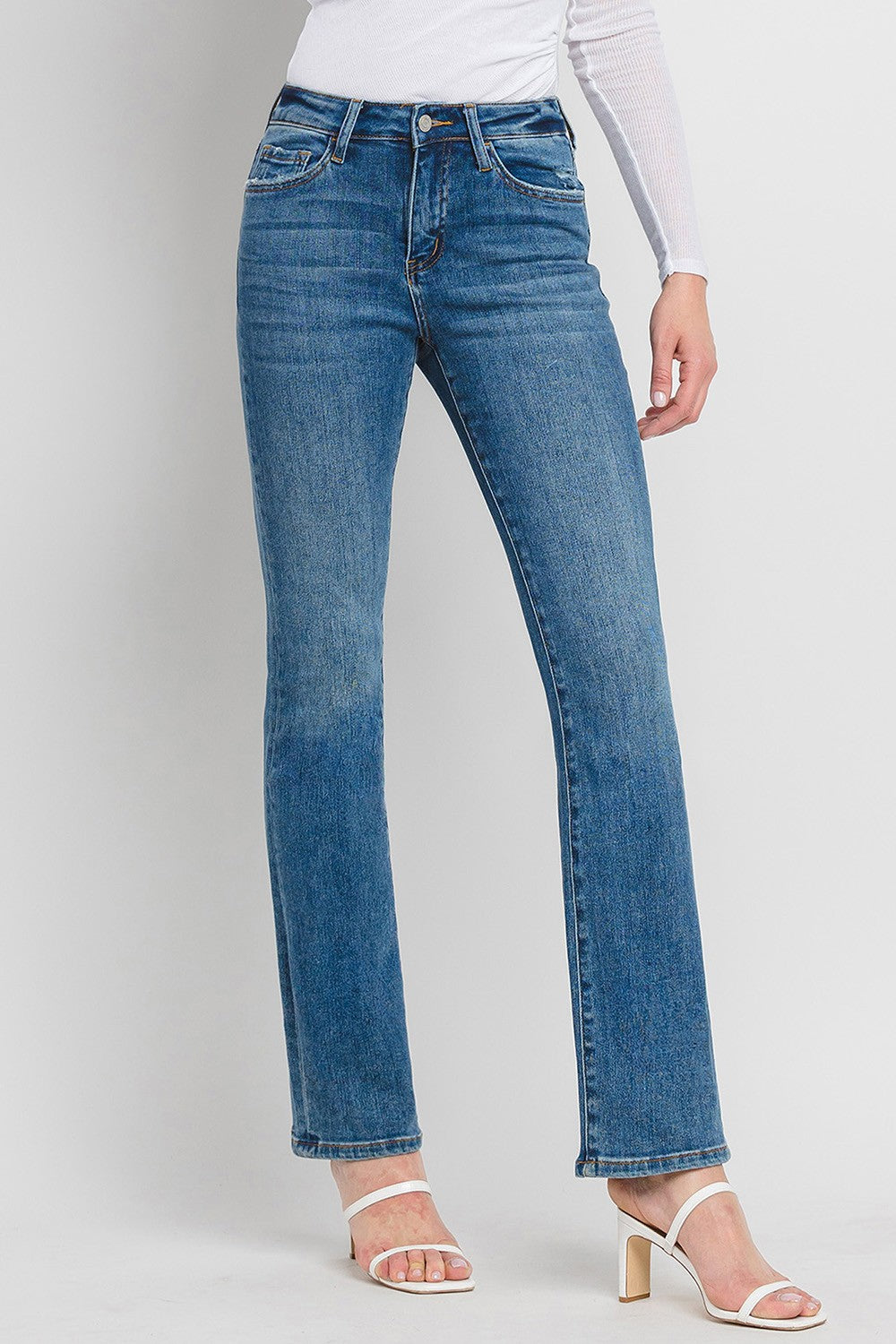 High Rise Bootcut Jean