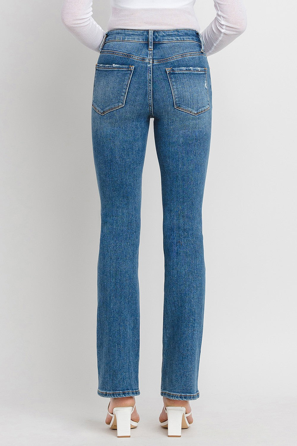 High Rise Bootcut Jean