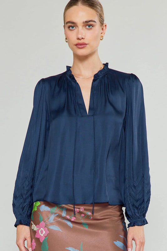 Avery Pleated Top