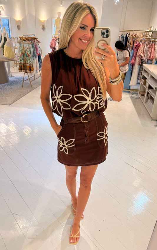 Ciebon Nellie Cutwork Embroidered Set