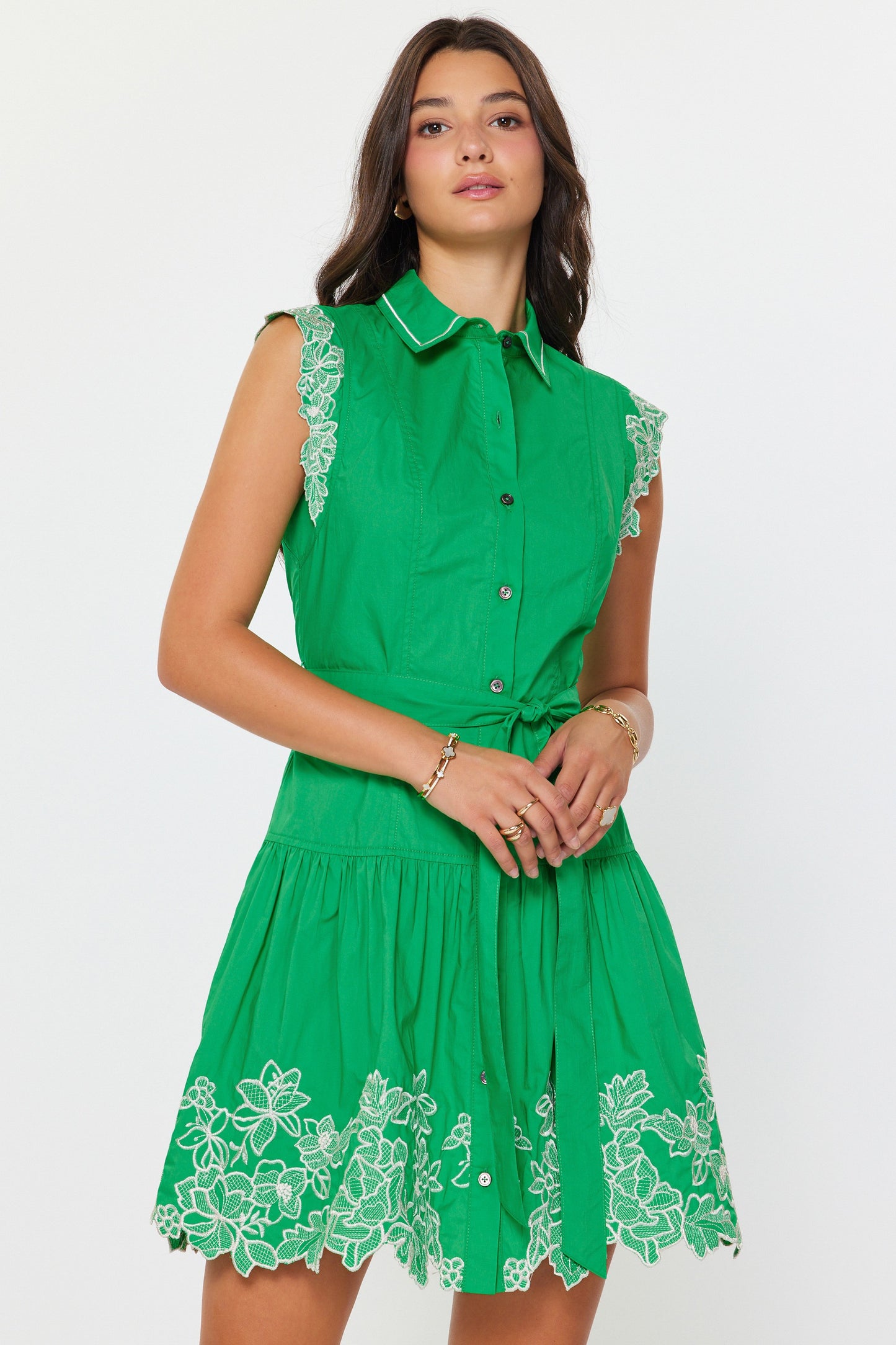 Brooksie Button Down Shirt Dress