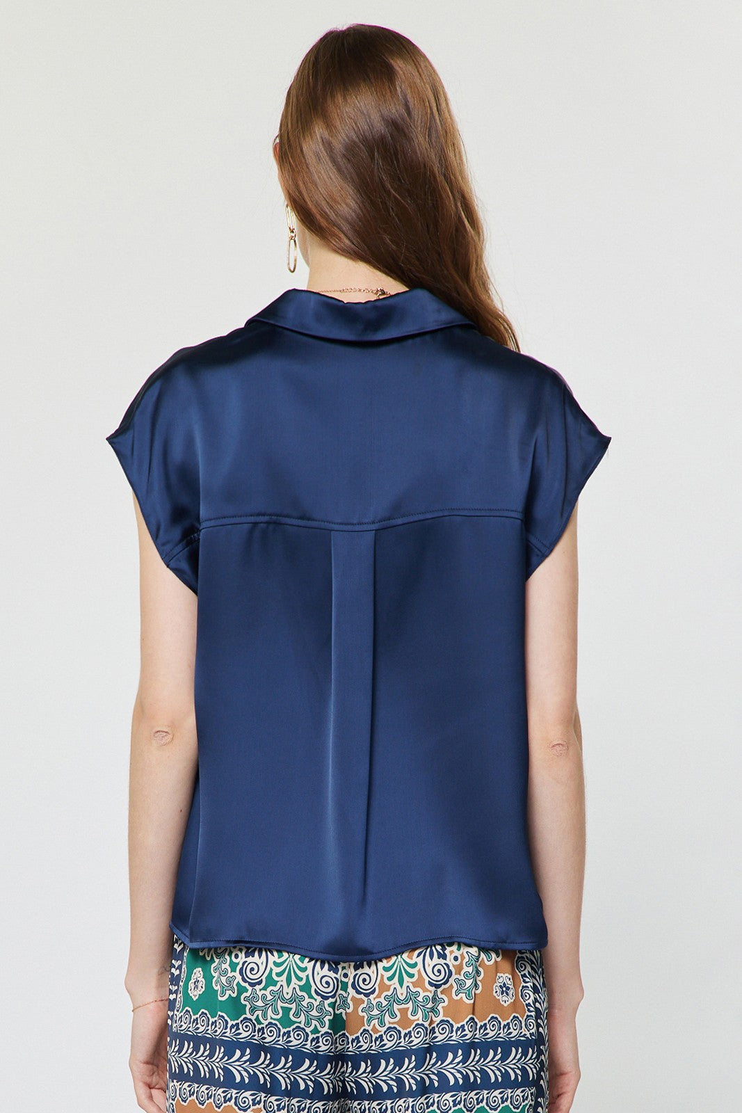 Angie Satin Blouse