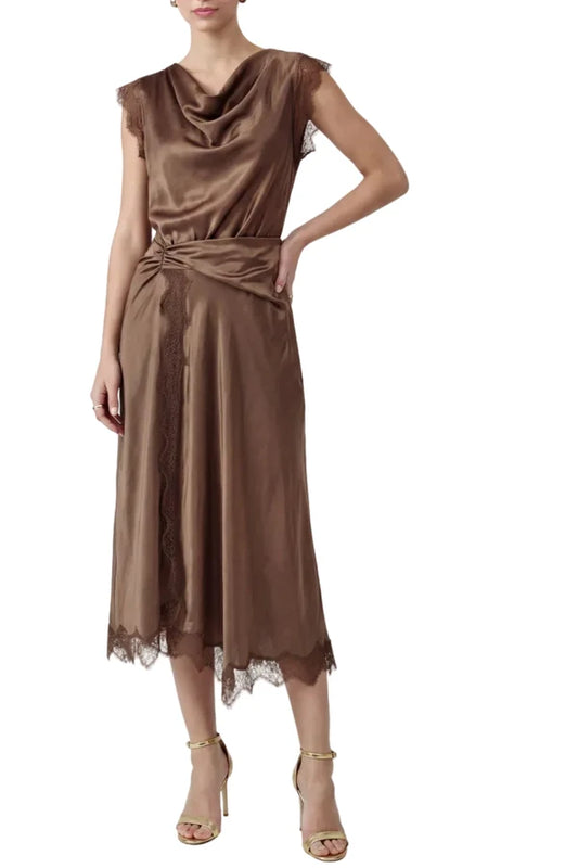 Adelaide Satin Mini Dress