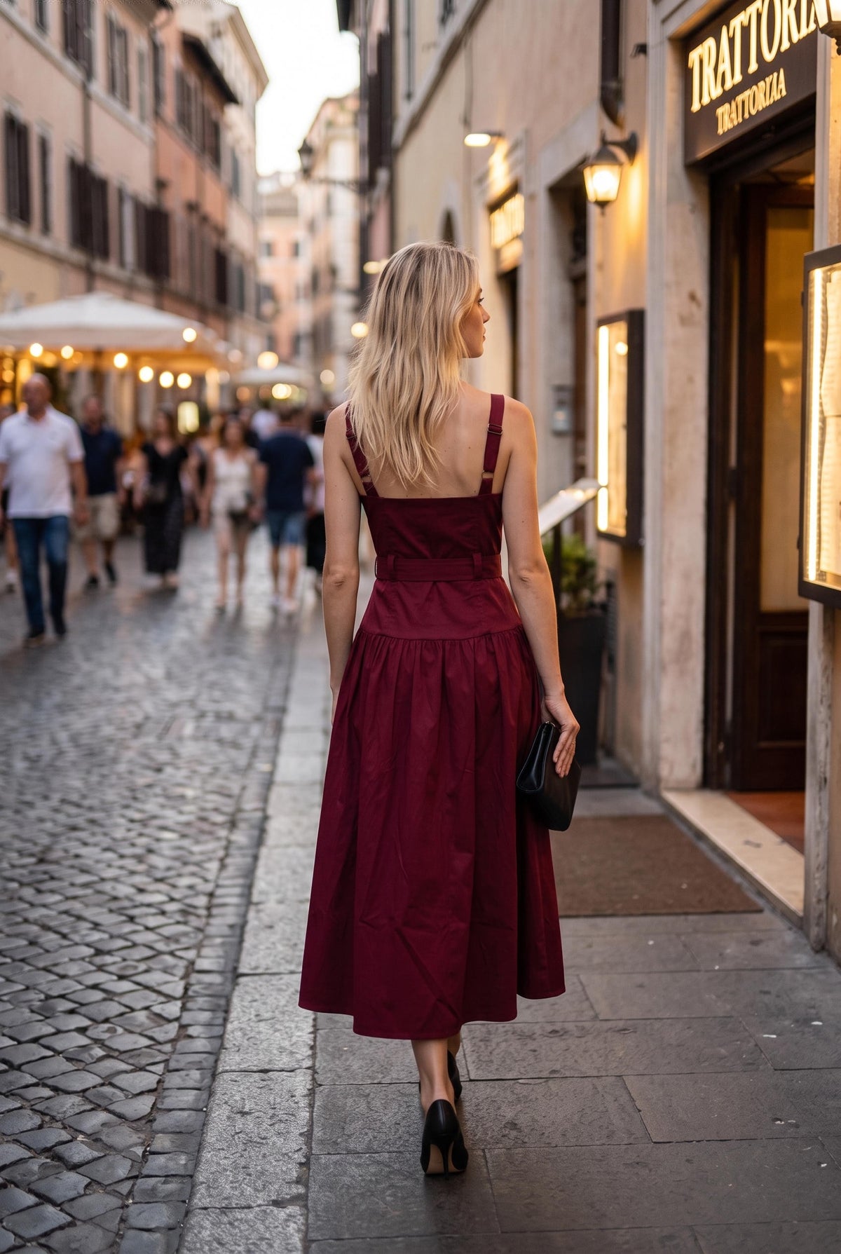 Mason Belted Midi Dress