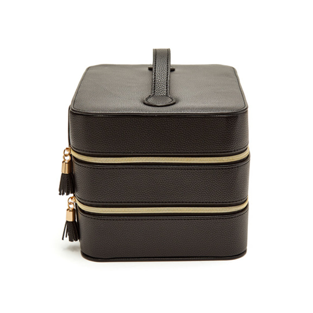 Brouk & Co. Leah Travel Cosmetic Case in Black