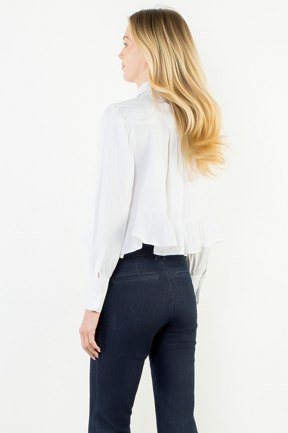 Nicole Button Up Long Sleeve Top