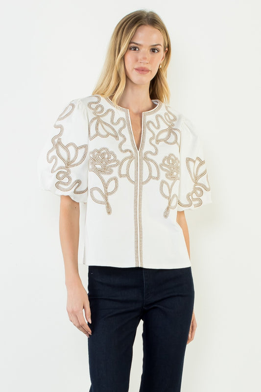 THML Nicole Corduroy Top