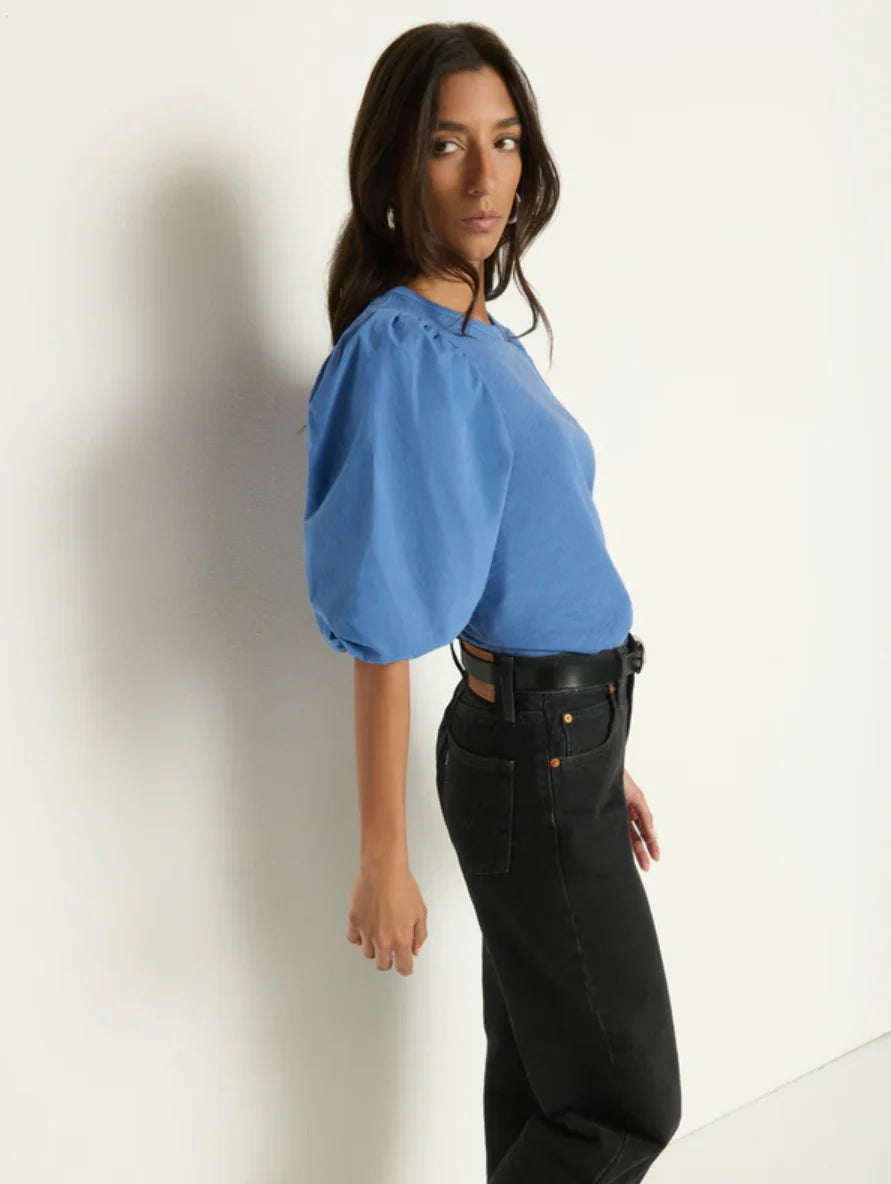 Nation Tippi Harbor Blue Top