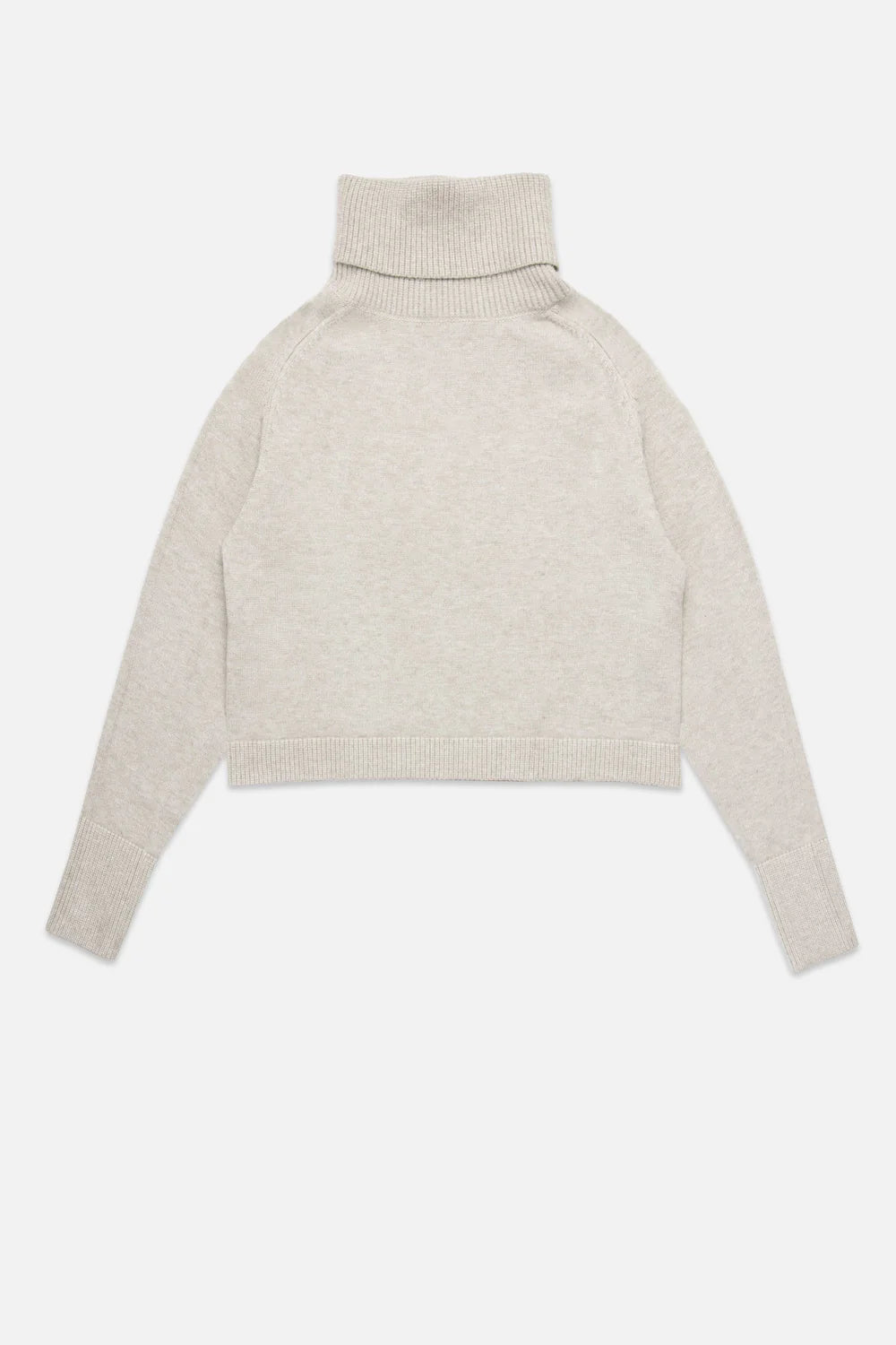 DELUC Pugliese Turtleneck Sweater in Light Grey or Pink