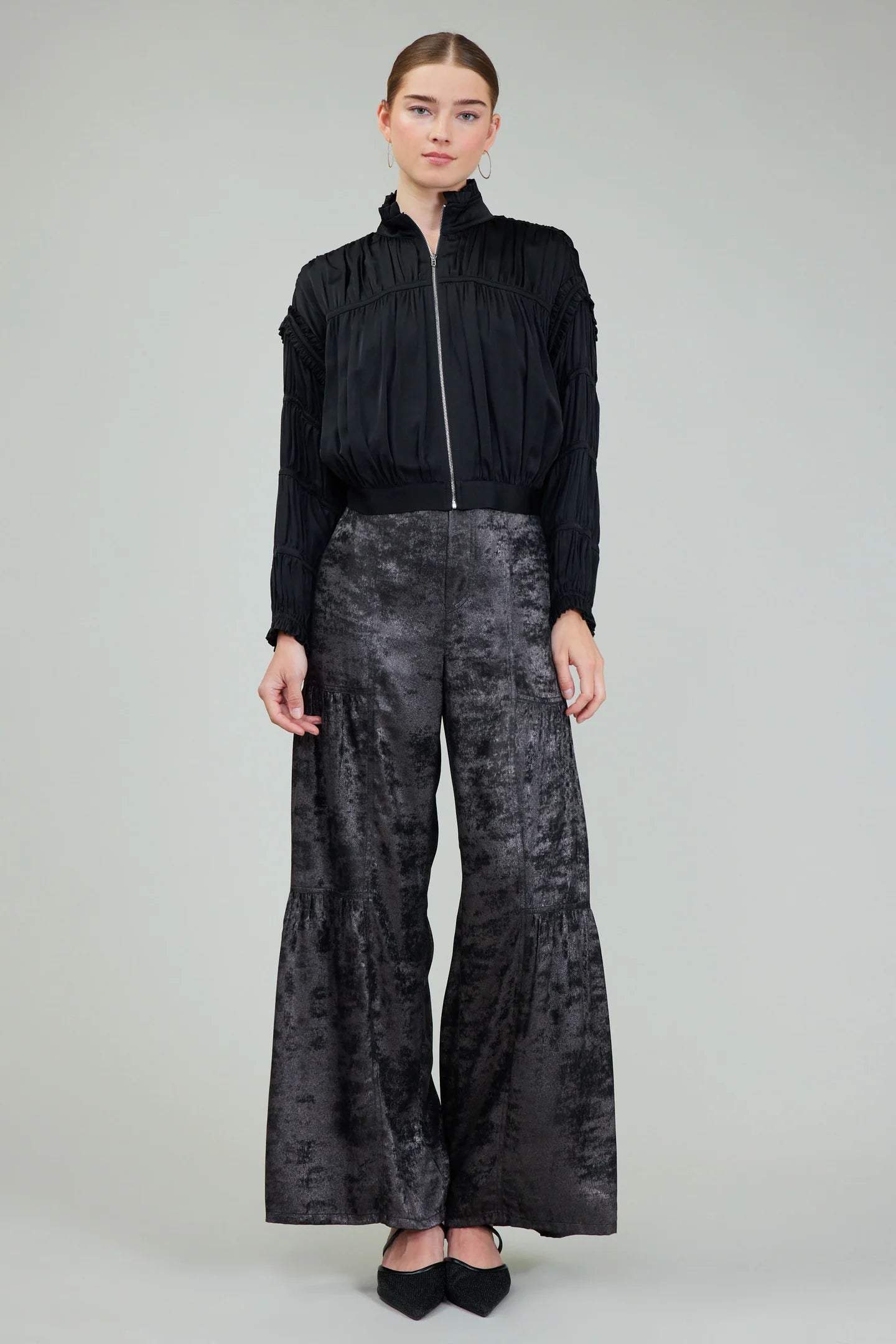 Adele Shirring Detail Jacket