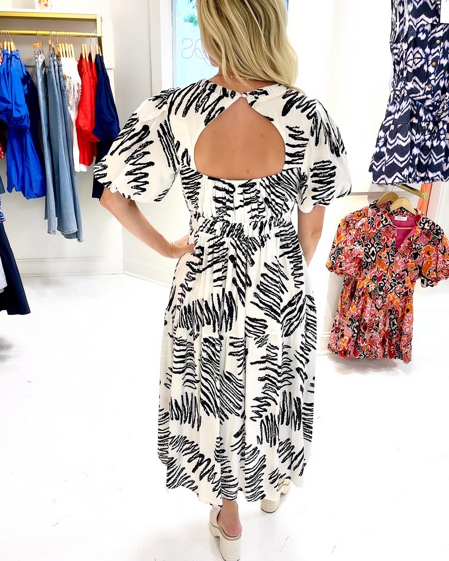 Rowan Print Maxi Dress