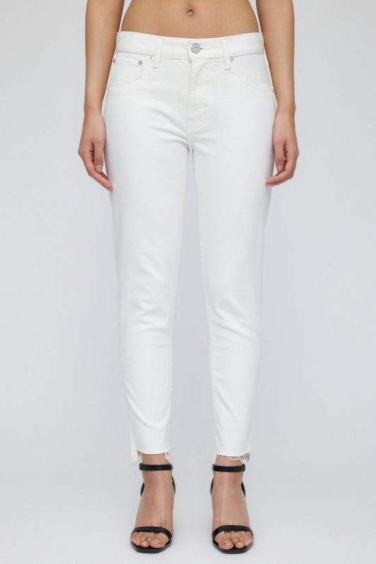 Moussy Buffalo Skinny Jeans in White