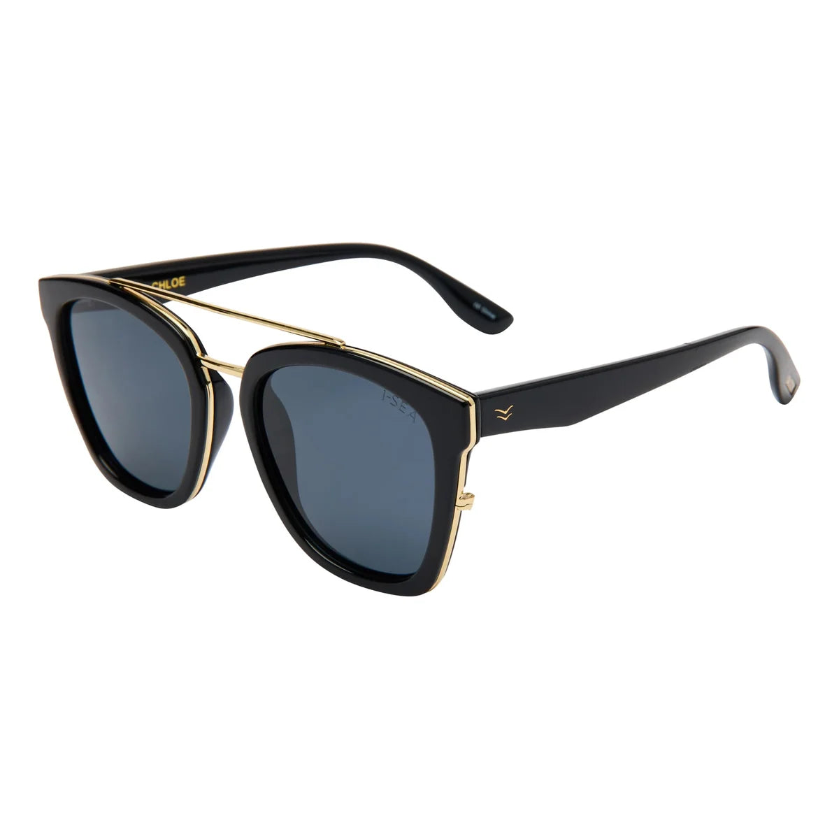 I-Sea Chloe Black Smoke Sunglasses