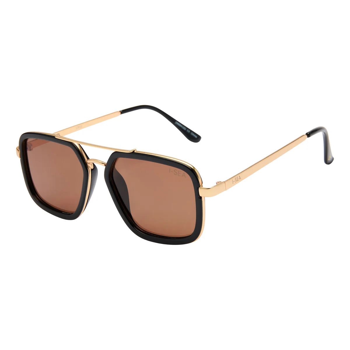 I-Sea Cruz Black Brown Sunglasses