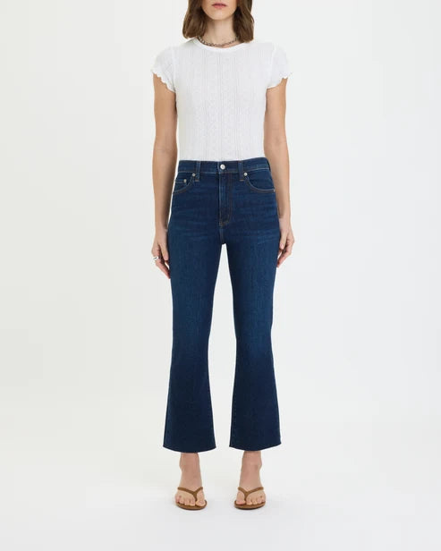 Daze Shy Girl Crop Flare in Serene