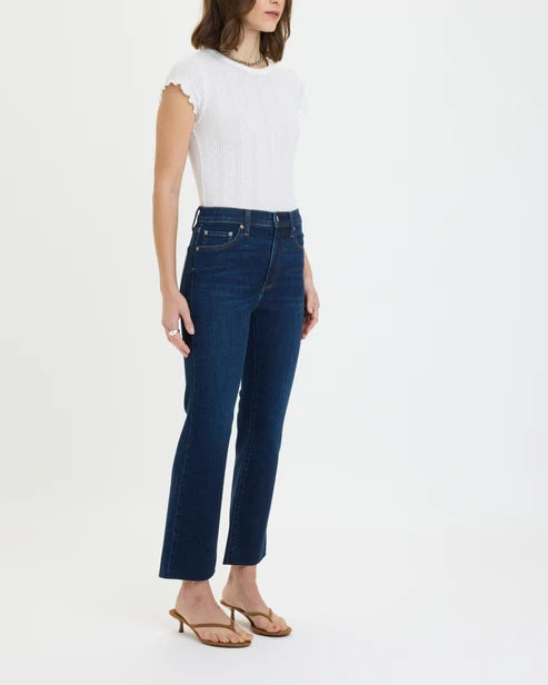 Daze Shy Girl Crop Flare in Serene