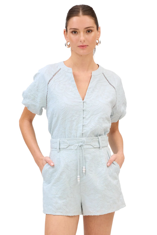 Allison Embroidered Ainsley Shorts