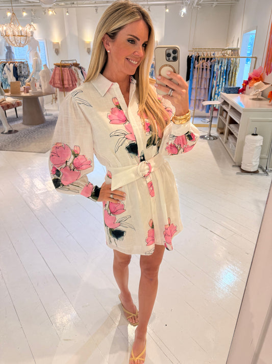 Lavender Brown Bailey Dress