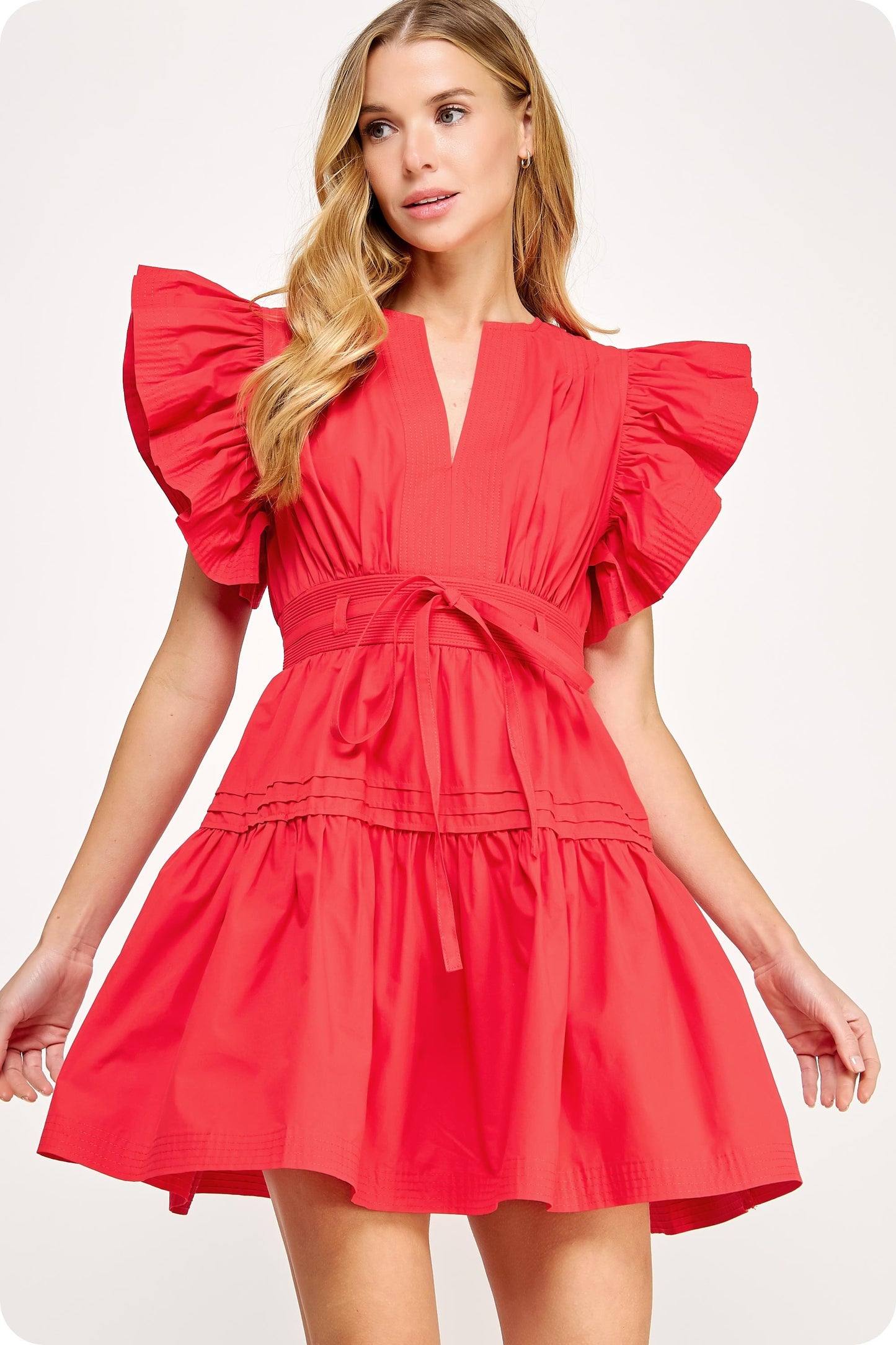 Tina Poplin Mini Dress