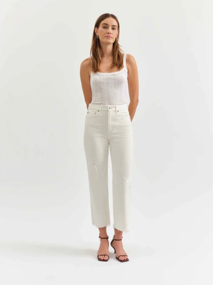 DAZE Sundaze Straight Crop Jean