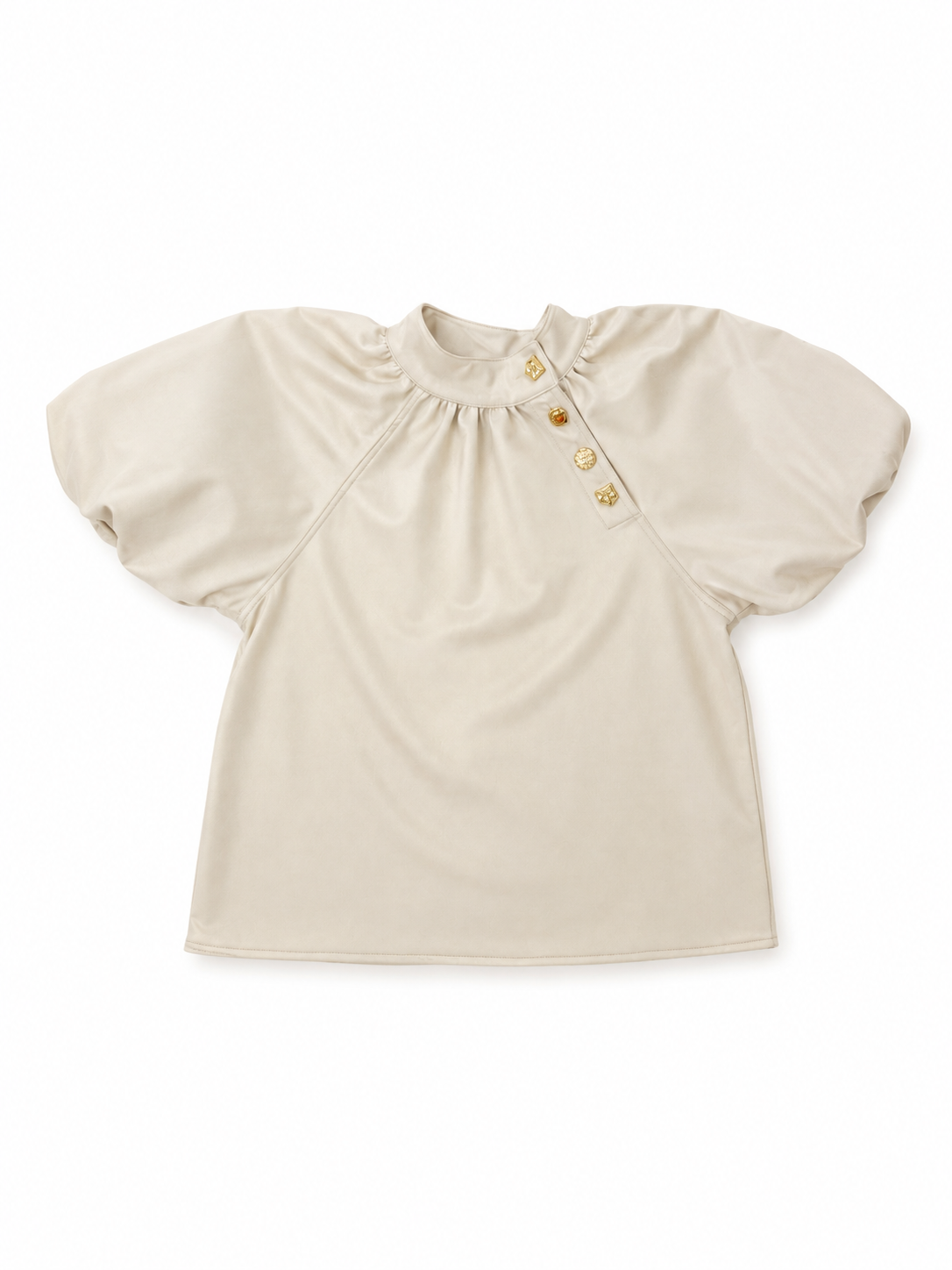 THML Ashton Puff Sleeve with Gold