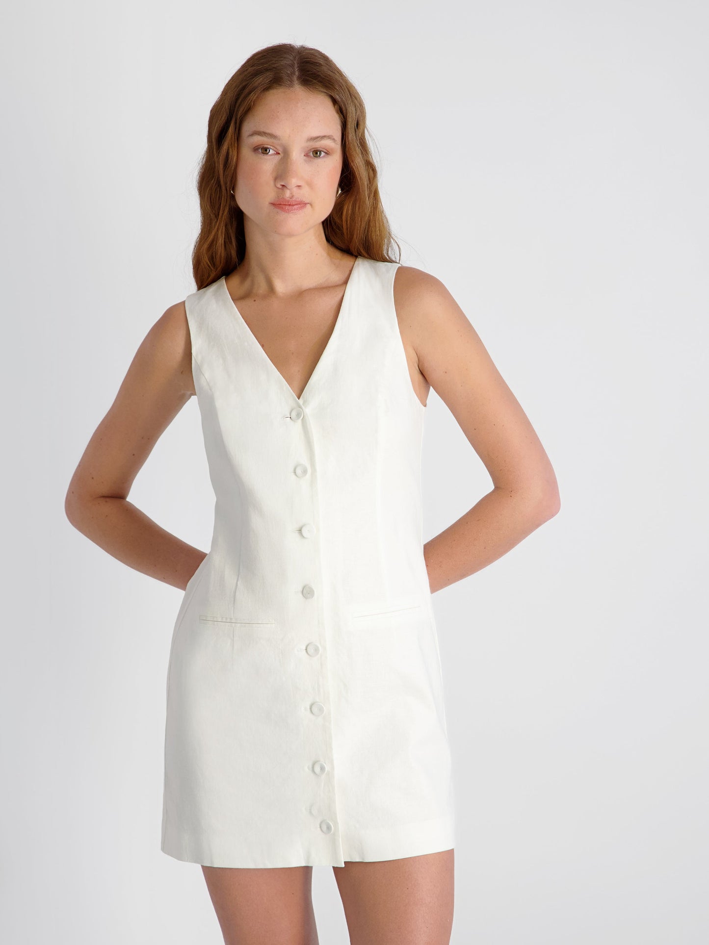 French Connection Aspen Linen Dress
